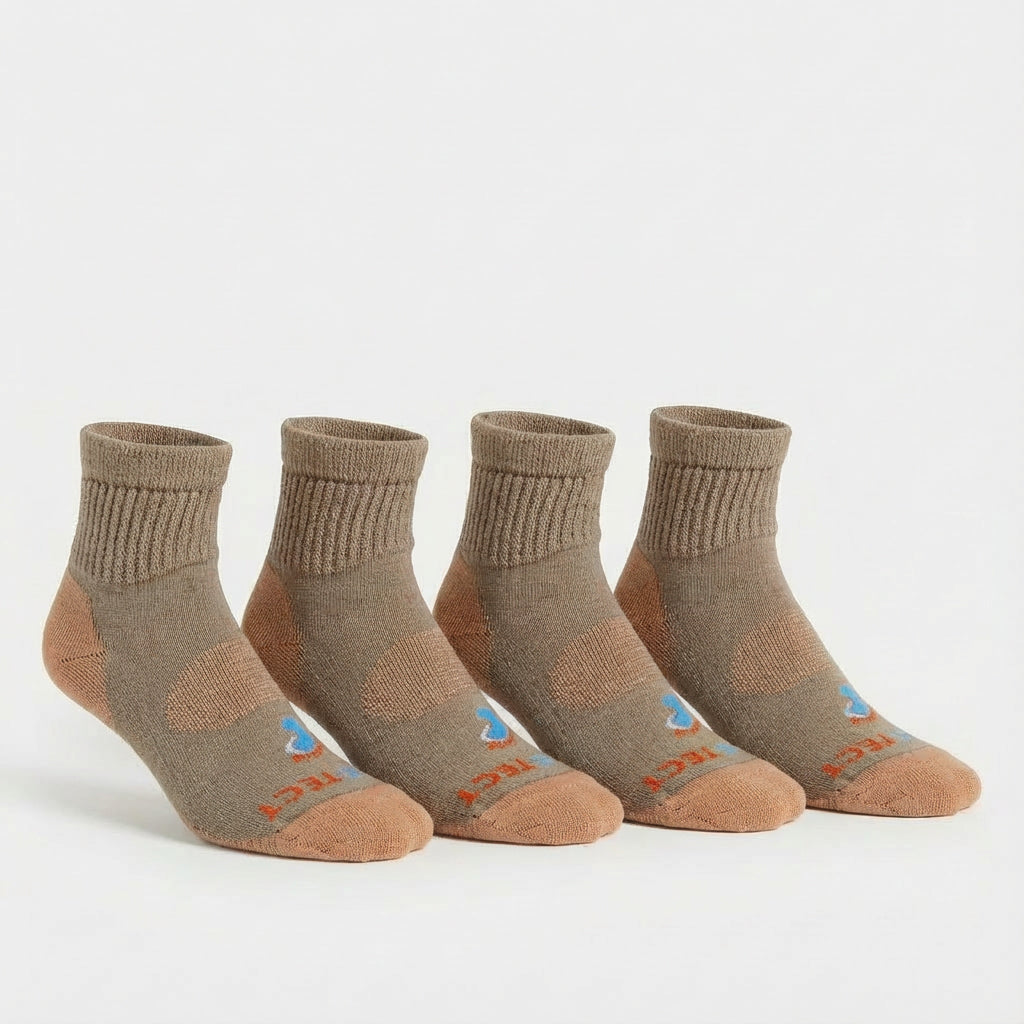 Quarter Cut Diabetic Socks - 2 Pack