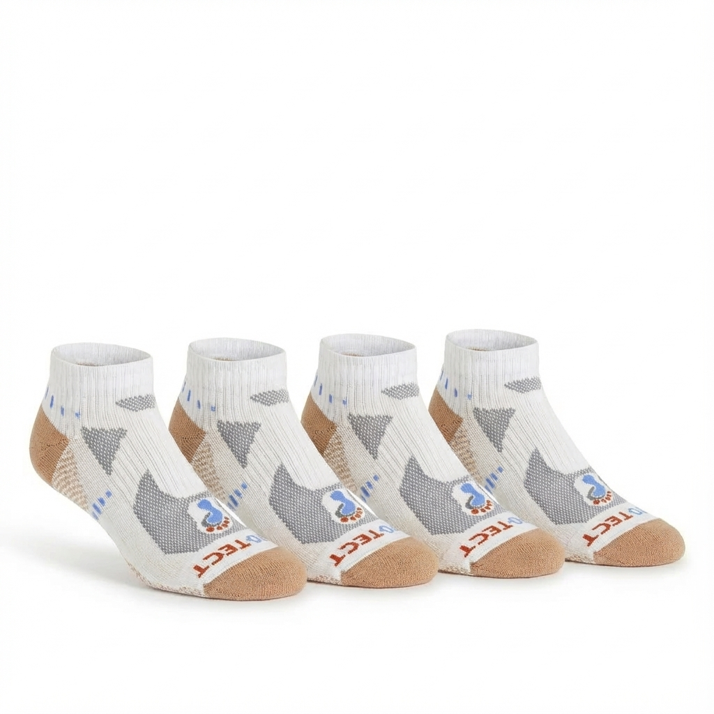 Low Cut Athletics Socks - (2) Pack