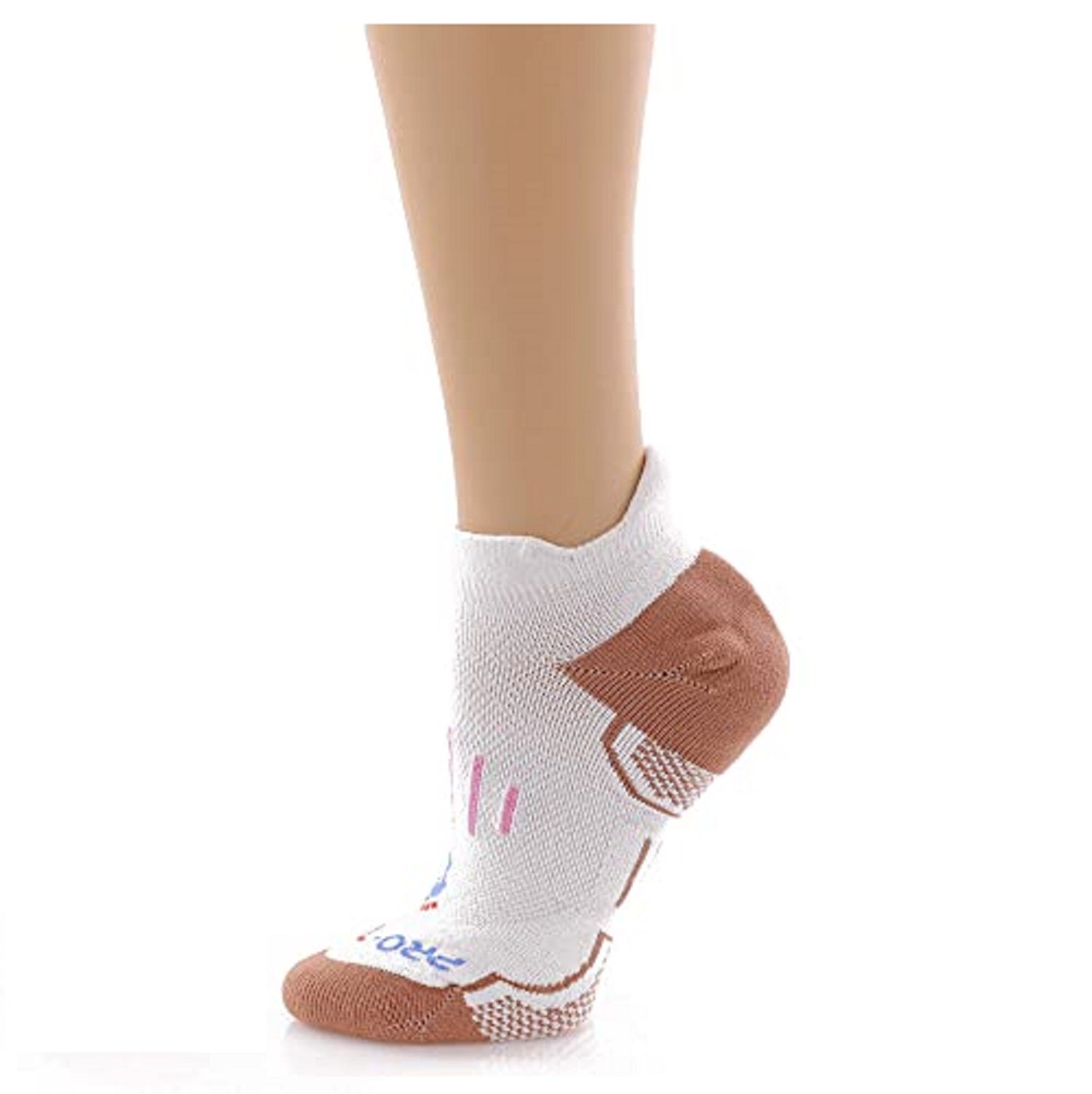 Women's No Show Athletics Socks - 2 Pairs