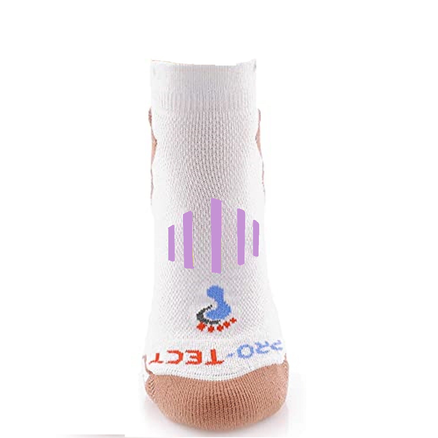 Women's No Show Athletics Socks - 2 Pair