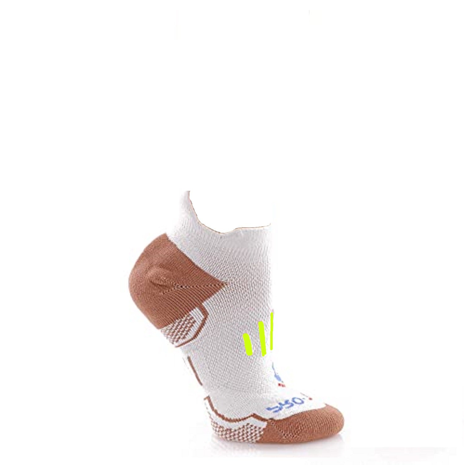 Women's No Show Athletics Socks - 2 Pair