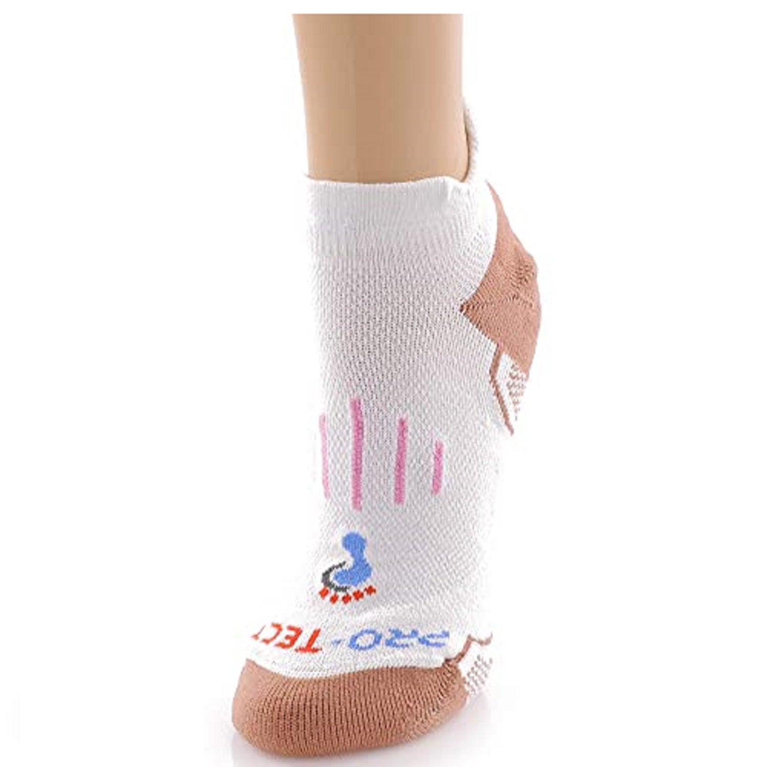 Women's No Show Athletics Socks - 2 Pair
