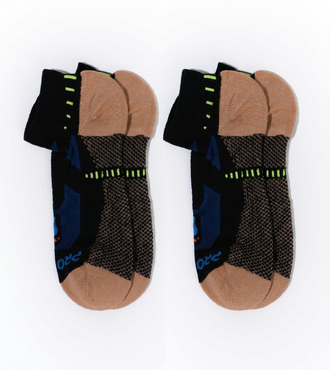 Low Cut Athletics Socks - 2 Pair Pack - Black - 2 Pair Pack