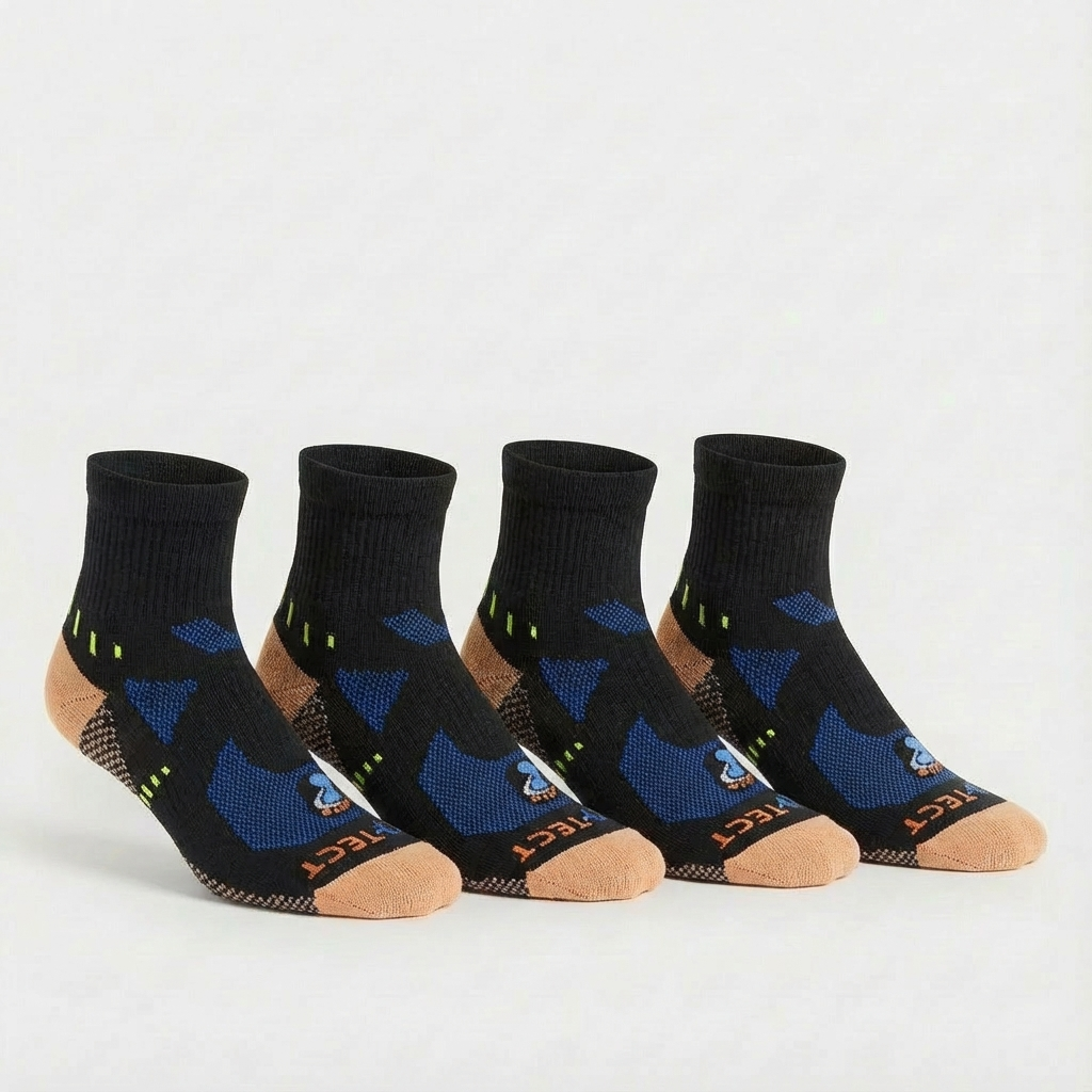 Quarter Cut Athletics Socks - 2 Pack (Men)