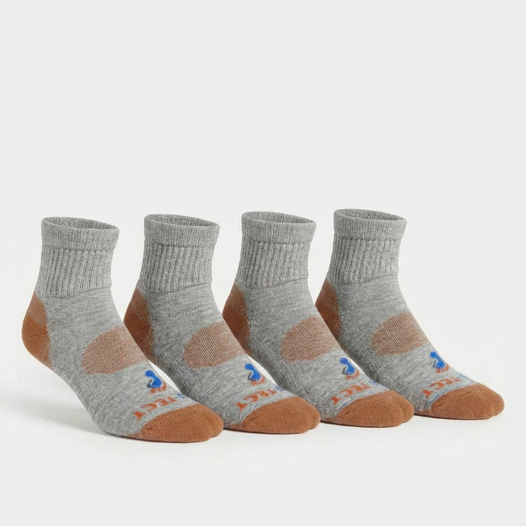 Quarter Cut Diabetic Socks - 2 Pack