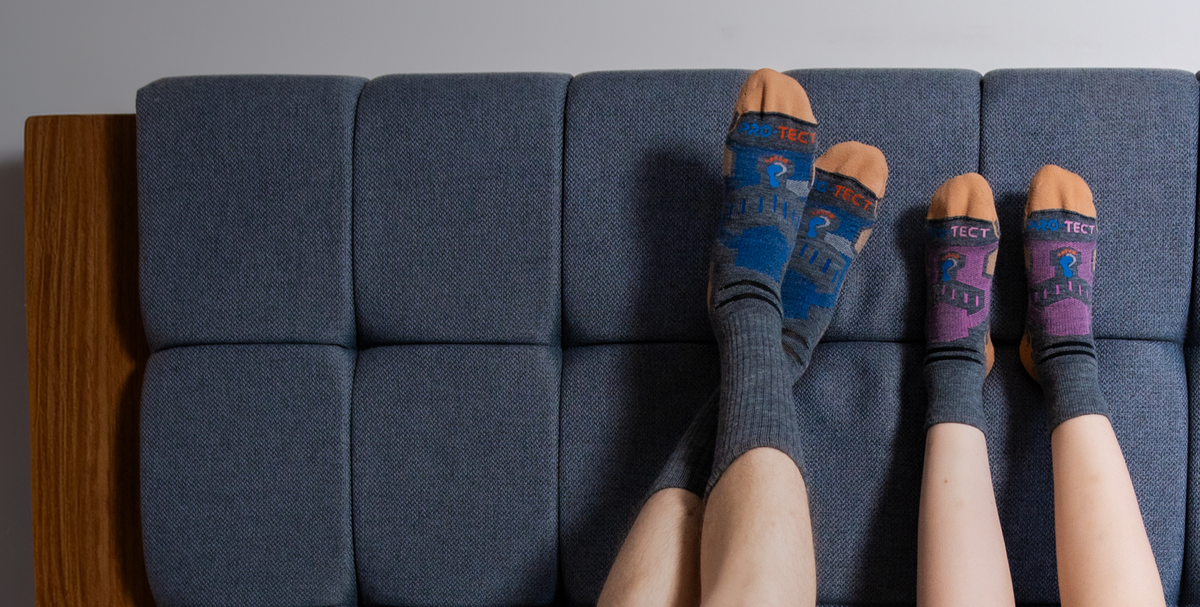 PRO-TECT copper-infused socks