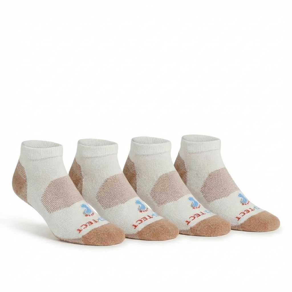 Low Cut Diabetic Socks - 2 Pack