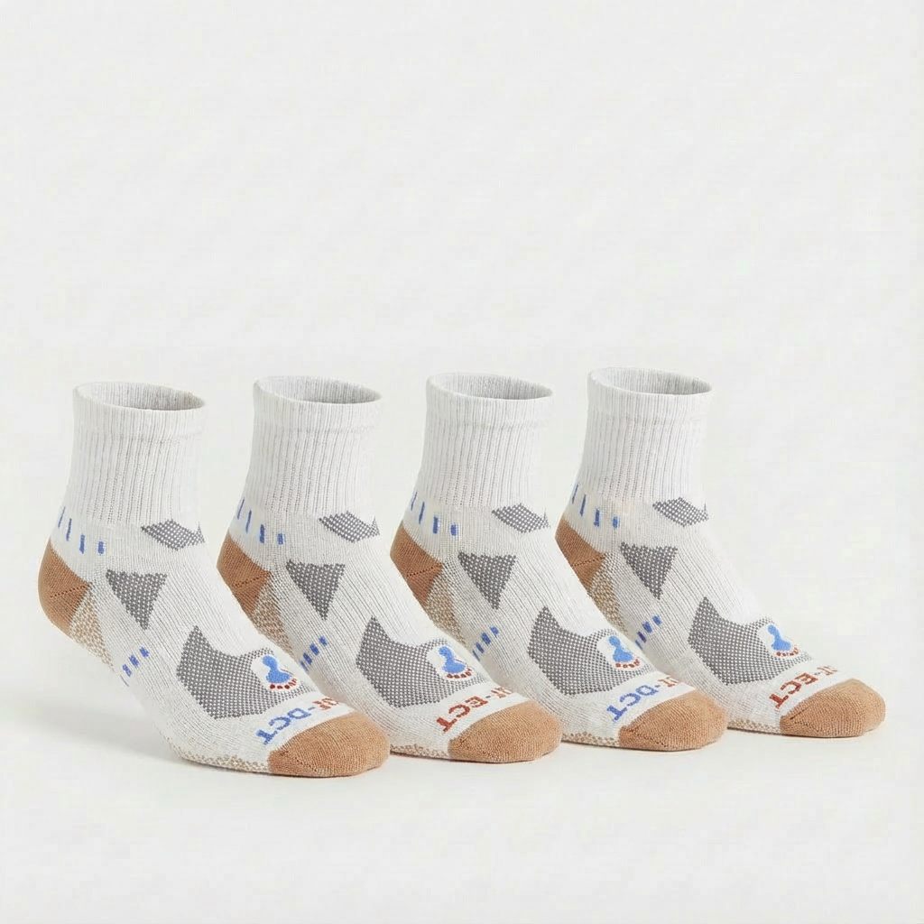 Quarter Cut Athletics Socks - 2 Pack (Men)