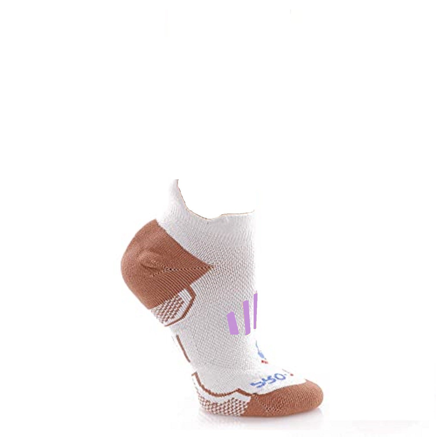 Women's No Show Athletics Socks - 2 Pair