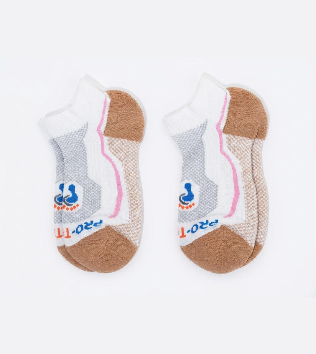 Women's Low Cut Athletics Socks - 2 Pair Pack - Pink - 2 Pair Pack