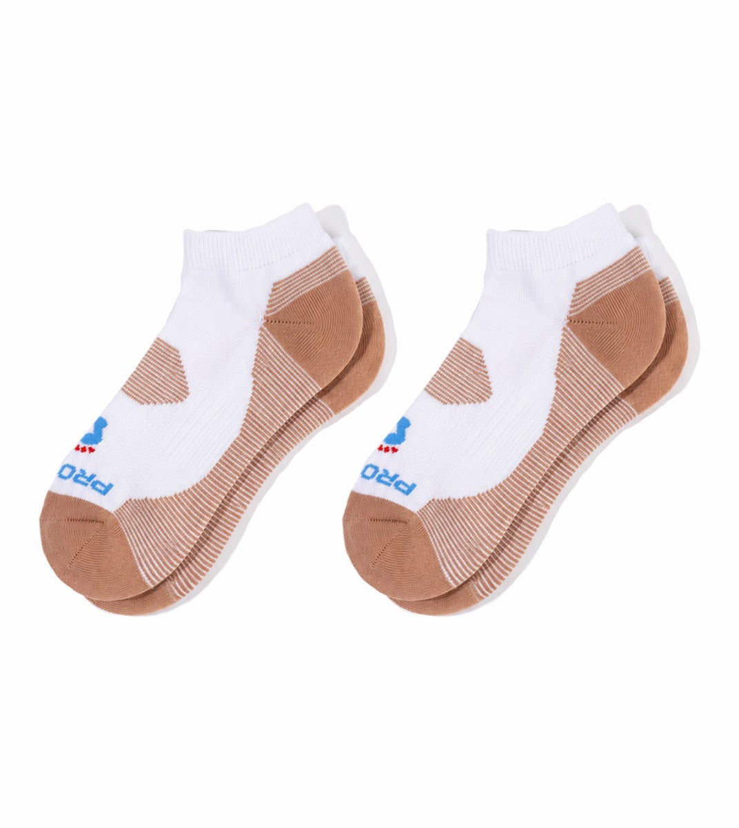 Low Cut Diabetic Socks - 2 Pair Pack - White - 2 Pair Pack