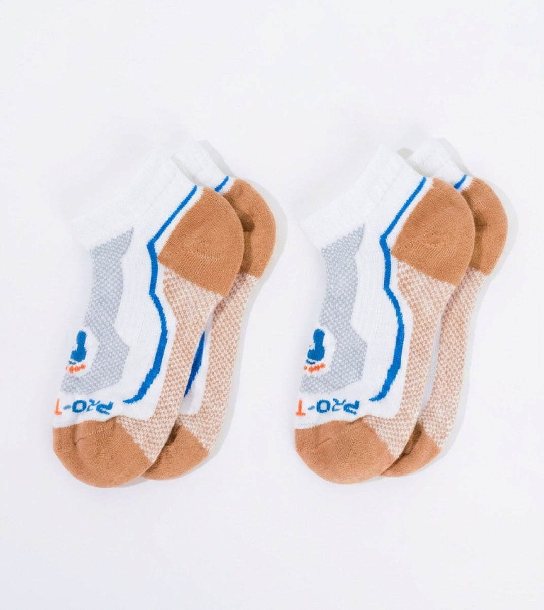 Women's Low Cut Athletics Socks - 2 Pair Pack - Cyan - 2 Pair Pack